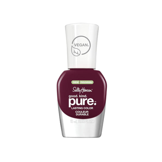Sally Hansen Good.Kind.Pure Nail Polish 330 Beet It 0.33 fl oz
