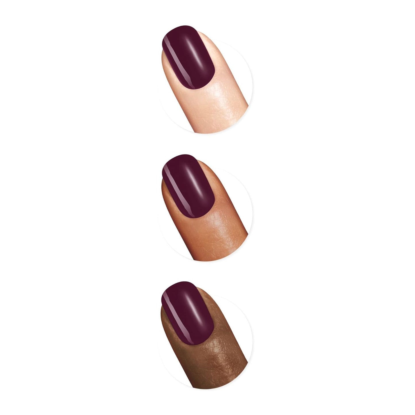 Sally Hansen Good.Kind.Pure Nail Polish 330 Beet It 0.33 fl oz