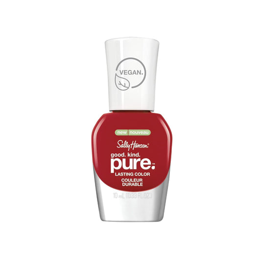Sally Hansen - Esmalte Good, Kind. Color de uñas vegano puro - Pomegranate Punch 0.33 fl oz